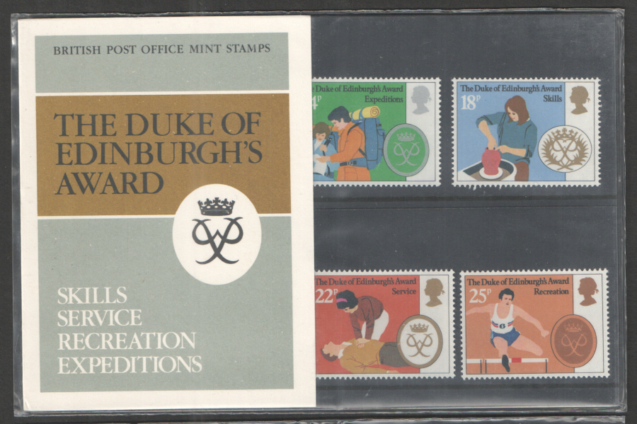 (image for) 1981 Duke Of Edinburgh Award Royal Mail Presentation Pack 128 - Click Image to Close